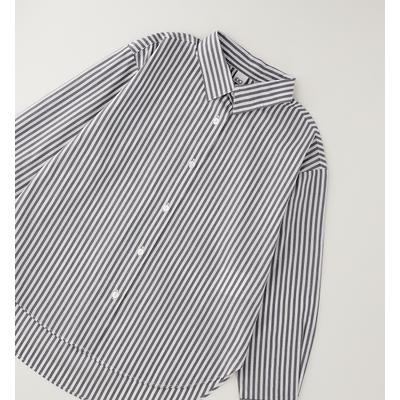 Businessshirt IDO "GIRL LONG SLEEVED SHIRT", Mädchen, Gr. 152, grau (dunkelgrau), 98% Baumwolle, 2% Elastan, Shirts