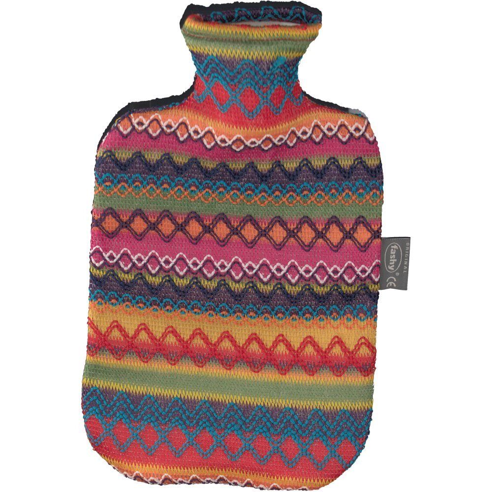 Fashy Wärmflasche Peru-Design rottöne 1 St