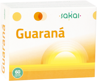 Sakai Guarana capsules instant energy 60 capsules