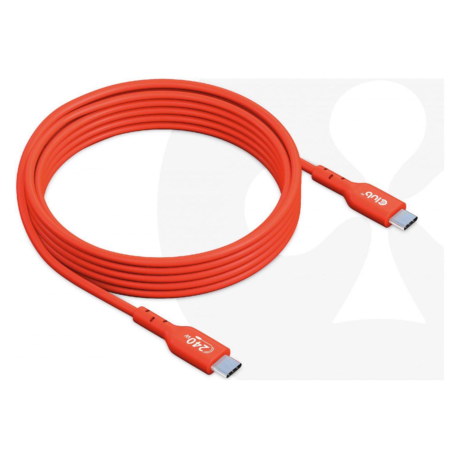 Club 3D Club3D Kabel USB 2 Typ C PD / St/St (2 m, USB 2.0, 240 W) (CAC-1573)