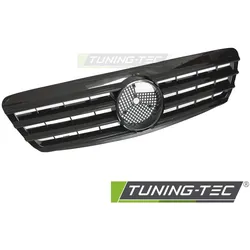 Sportgrill Schwarz glänzend passend für Mercedes W220 98-02