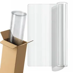 SCHUTZMATTE 160 x 80 cm – Transparente – Weiches Glas