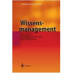 Wissensmanagement, Fachbücher von Christian Jänig