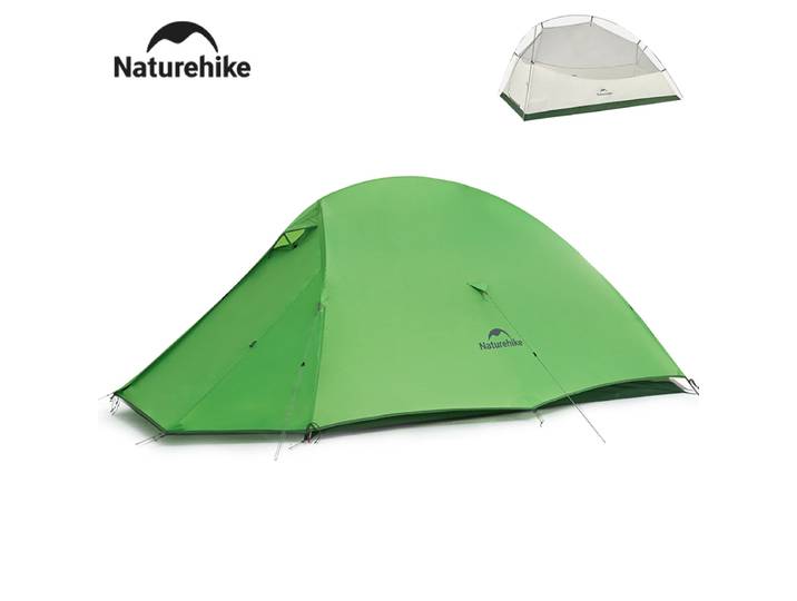 Naturehike – tente ultralégère à Base de nuage, imperméable, grand Foyer, abri, voyage, Portable pour 1 à 2 personnes, nouvelle collection 2024