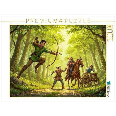 CALVENDO Puzzle Erster Überfall aus dem Hinterhalt | 1000 Teile Lege-Größe 64x48cm Foto-Puzzle für glückliche Stunden, von , Calvendo Puzzle