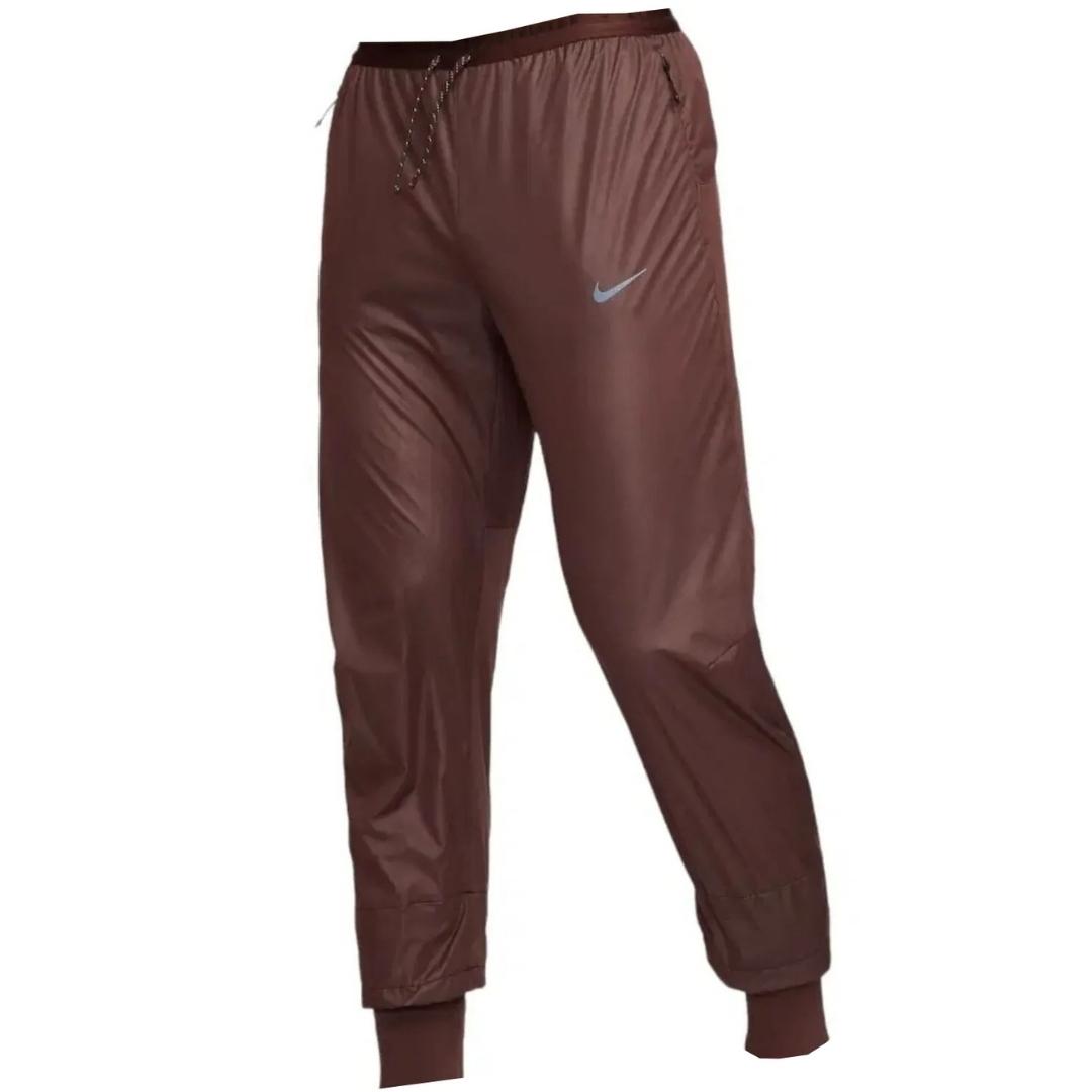 Nike schlichte dunkelbraune Laufhose