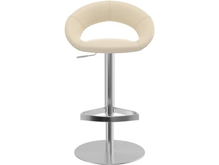 Costantino Sorrento Echtleder Barhocker - Creme
