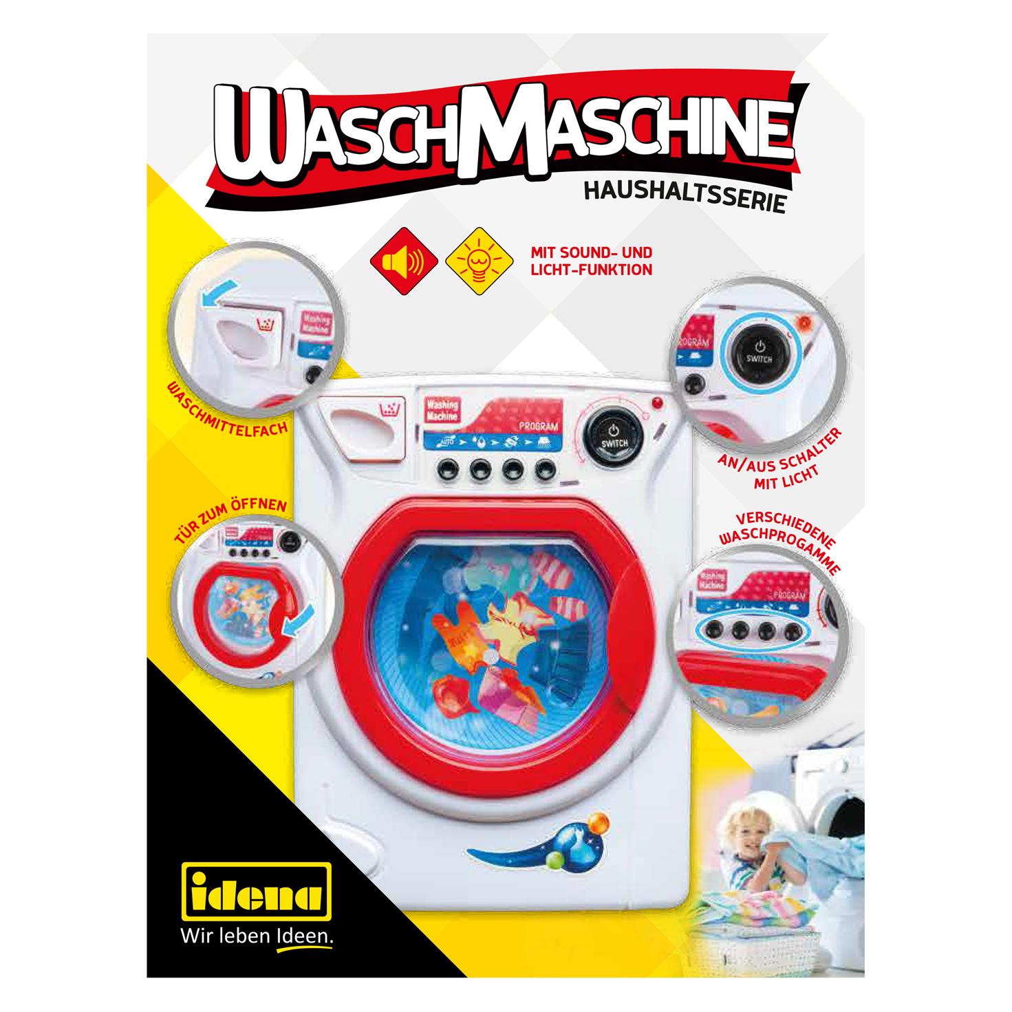Idena Waschmaschine mit Licht und Sound (40469)