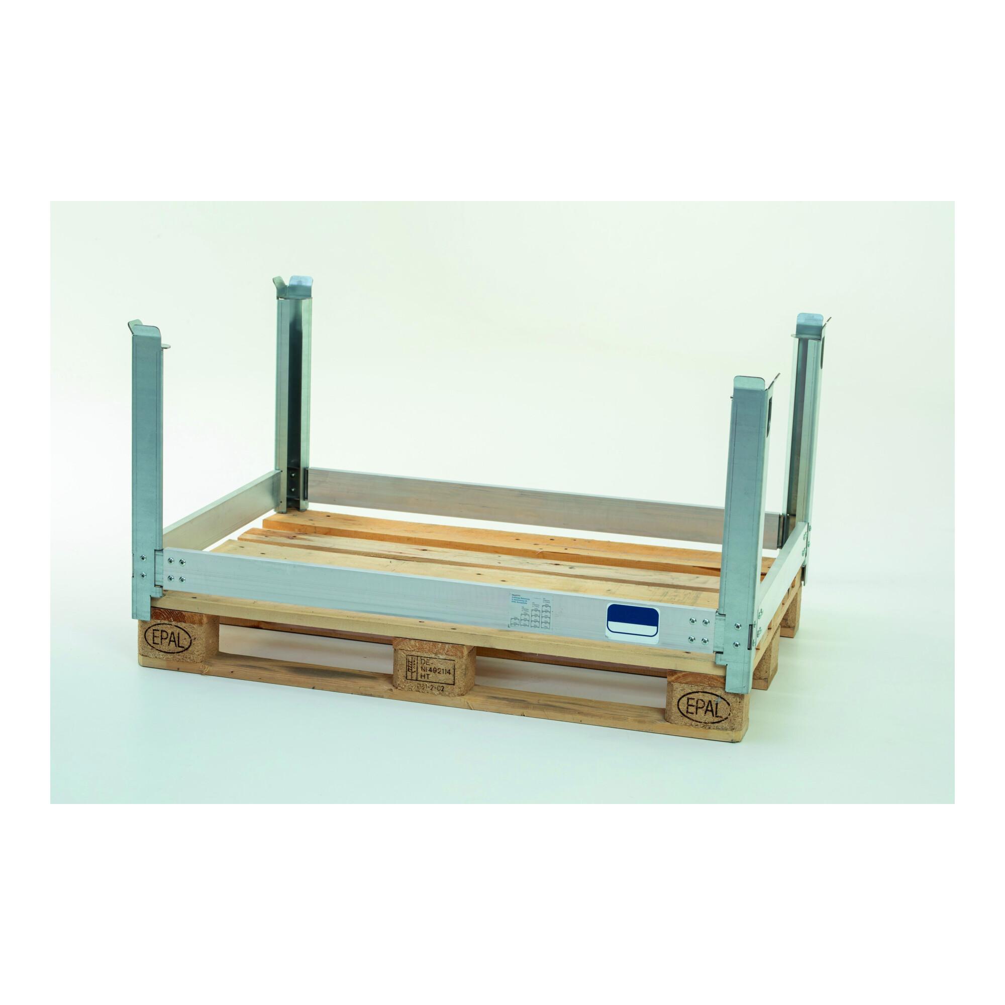 HMH Palett Stack Classic klappbarer Rahmen Eckträger starr ; E. S. B. (WKP1001-01)
