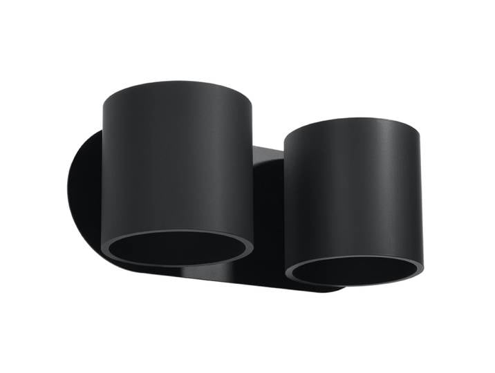 Applique Aluminium Noir G9 2 Orbis