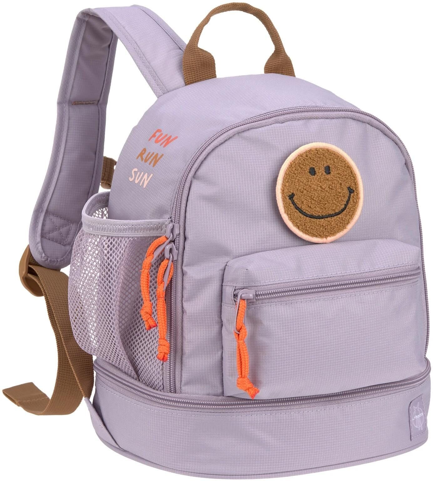 Kinderrucksack LÄSSIG "Little Gang", Kinder, lila, Rucksäcke Kinderrucksack lila Einheitsgröße