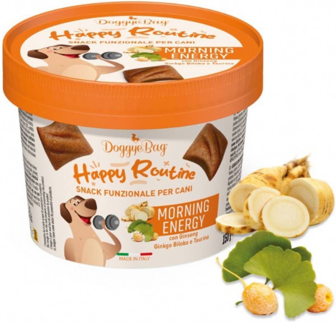 Doggye Bag DoggyeBag® Snack Funzionali per Cani Fagottini Morning Energy 150 g