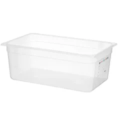 HENDI Gastronorm-Behälter 1/1, GN 1/1, 12L, Transparent, 530x325x(H)100mm