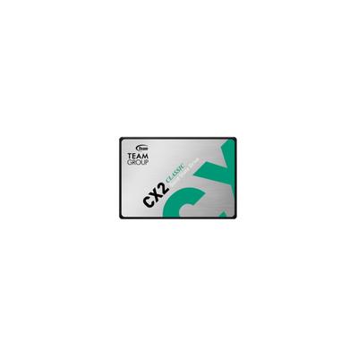 TEAMGROUP interne SSD "CX2", silber (ohne farbbezeichnung), 1 TB, Festplatten