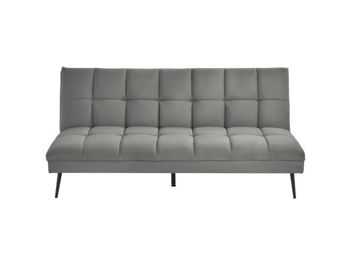 Mid.you Schlafsofa, Hellgrau, Metall, 178x84x98 cm, Liegefunktion, Wohnzimmer, Sofas & Couches, Schlafsofas, Klappsofas