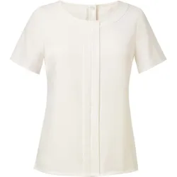 Brook Taverner Damen Félina Crêpe de Chine Bluse 2265 white 8 (36)