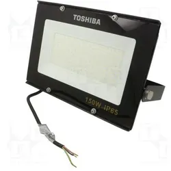 Toshiba, Fassadenbeleuchtung, Lampe: LED Strahler 150W 230VAC kaltweiss 120° 6500K CRImin: 80 (13500 lm, IP65)
