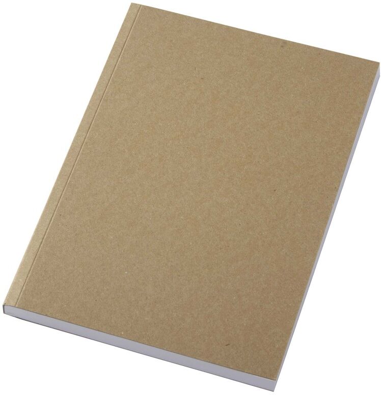 Carnet personnalisé A5 en papier kraft recyclé, 100 feuilles Kraft naturel
