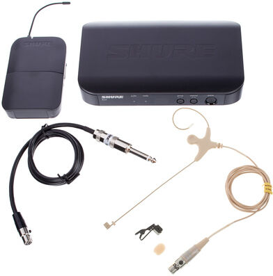 Shure BLX14 T11 EarmiKe D Bundle Beige