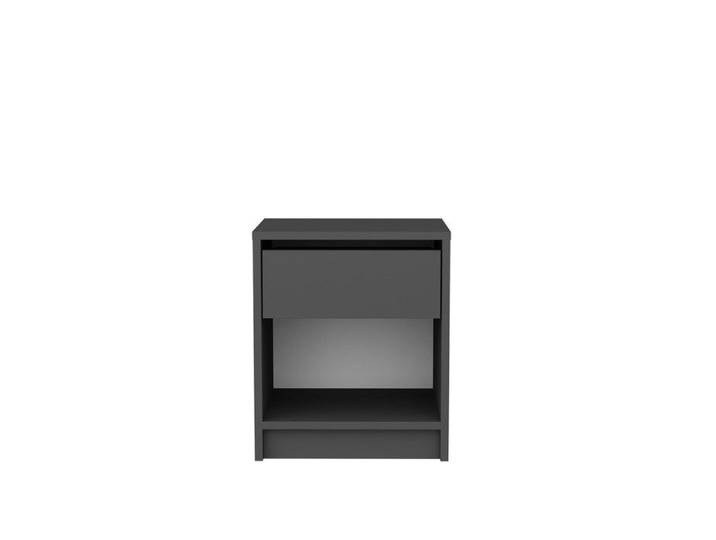 Table de chevet en bois  Sheridan  - 45 x 40 x 53 cm - Gris anthracite