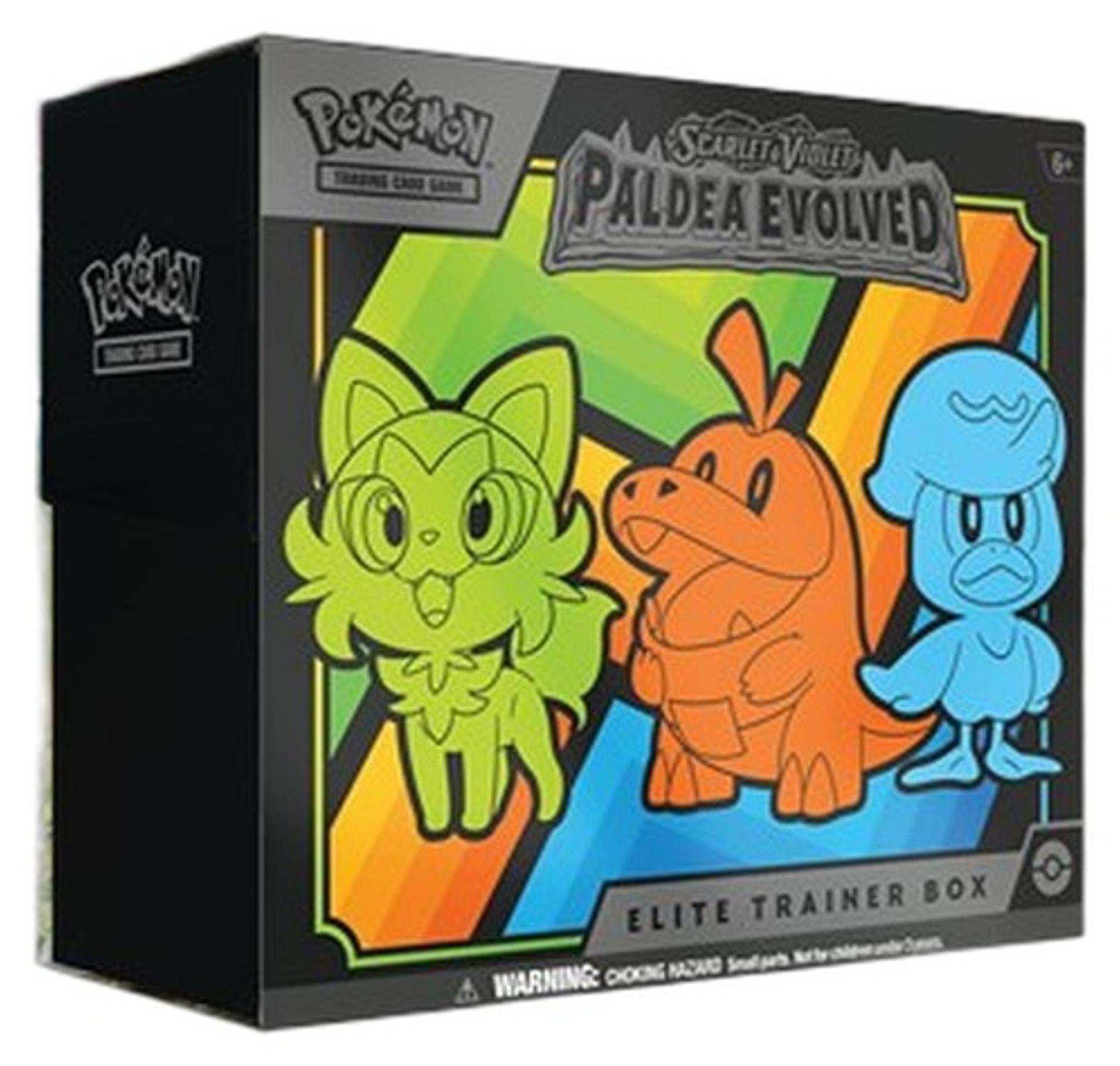 Pokemon Paldea Evolved Elite Trainer Box