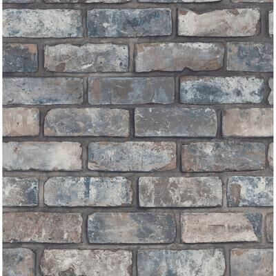Fine Decor Darren Grey Loft Brick Wallpaper