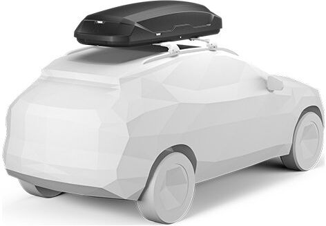 Thule Pulse 2, Tagboks- L Black Aeroski - Sort