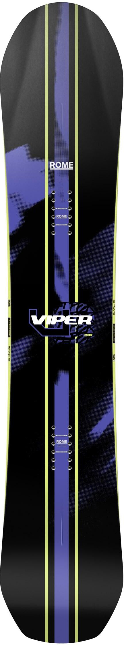 Rome  - Pack Planche Snowboard Men's Viper - 158 + King - Planche Snowboard