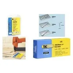 Tacwise, Nägel, Stiftnägel 18G/50 mm verzinkt, 5.000 Stück Stiftnägel Typ 18G, passend für Druckluft-Stiftnagler (5000 Stk., 50 mm)