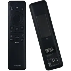 Samsung Fernbedienung BN59-01480L, BN59-01480A, SUB BN59-01480K, BN59-01480G, TM2560E, AI ECO SOLAR USB-C V (Gerätespezifische Fernbedienung, Bluetooth, Infrarot), Fernbedienung, Schwarz
