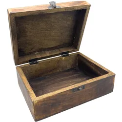 Large Wooden Keepsake Box 20x15x7.5cm -  Buddha