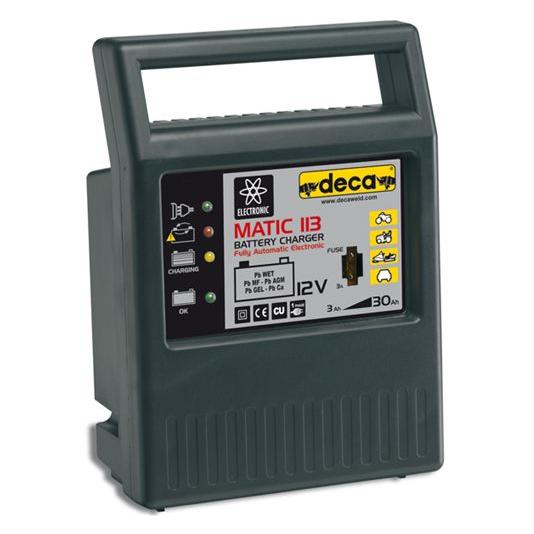 Deca MATIC 119 Fahrzeug-Ladegerät Schwarz (9 A) (MATIC 119)
