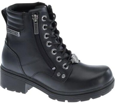 Harley-Davidson Inman Mills - Womens 9 Black Boot Medium