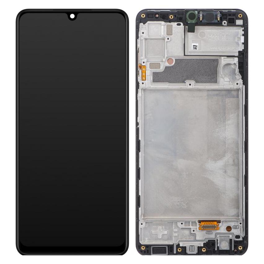 Samsung Display Unit für Galaxy A22 A225, Schwarz (Display) (58267847)