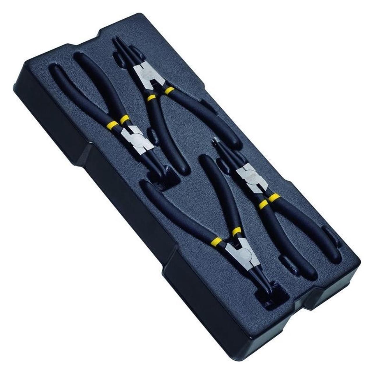 Stanley STMT1-74180 Modul Zangen-Set (für Sicherungsringe, Teil des Transmodul Systems, 4-teilig, wä (401 mm) (STMT1-74180)