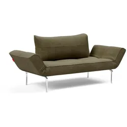 INNOVATION LIVING Schlafsofa Zeal Straw Cord Pine Green