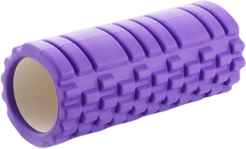 INF EVA Grid Schaumrolle – Fester Kern EVA+PVC Yoga-Schaumroller, 200kg Tragfähigkeit, Mehrere Farben Violett
