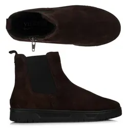 VITAFORM Damen- Stiefelette Verloursleder Chelsea Sohle Marla
