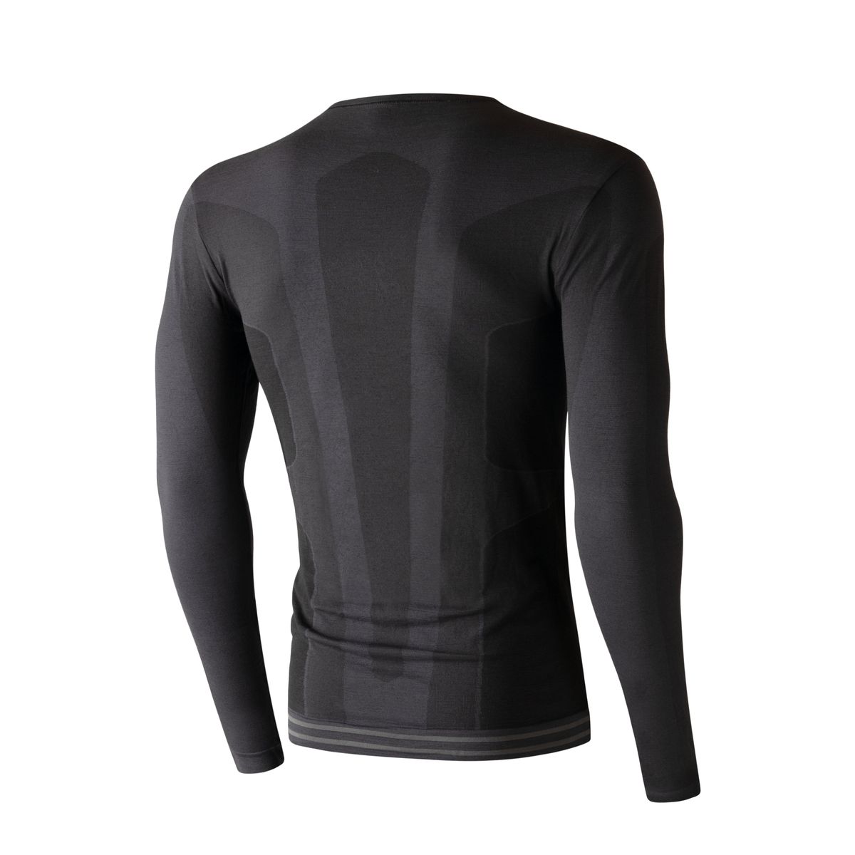 Lenz Longsleeve Men Merino 6.0 Round Neck schwarz XL 293-XL