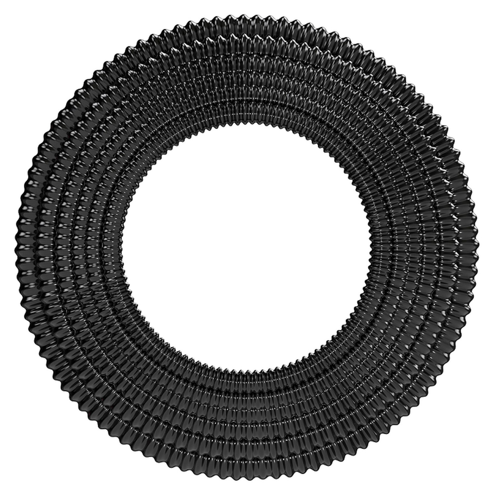 Cellfast Basse-Flex Zuig- en drukslang, zwart, 38 mm x 16 meter