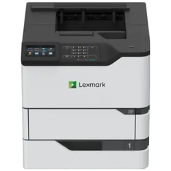 Lexmark MS822de (Laser, Schwarz-Weiss), Drucker, Schwarz, Weiss