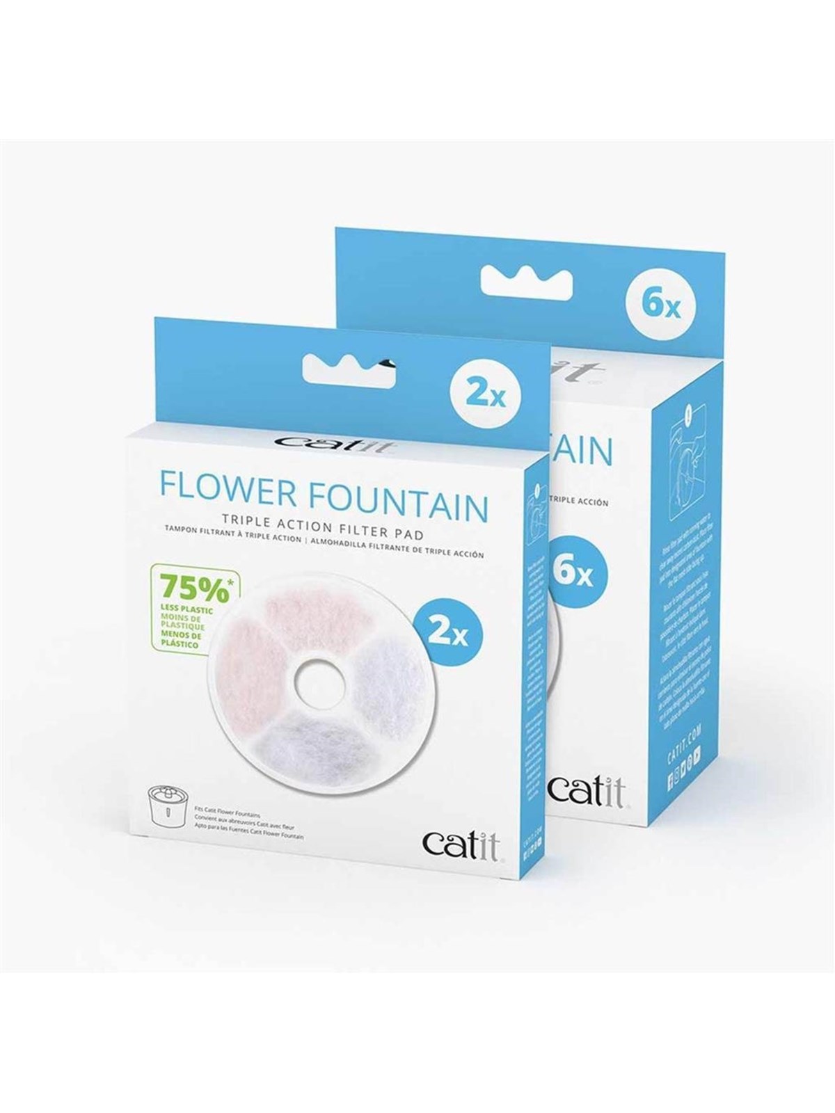 Catit Senses 2.0 Filter für Blumenbrunnen 2 Stk.