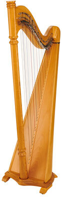 Thomann Pillar Lever Harp 38 Strings