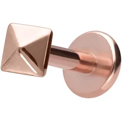 Titan Labret mit Innengewinde PYRAMIDE