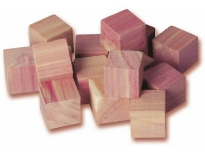 Compactor - Antimites De 16 Cubes En Cèdre Naturel
