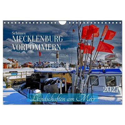 Schönes Mecklenburg-Vorpommern - Landschaften am Meer (Wandkalender 2027 DIN A4 quer), CALVENDO Monatskalender
