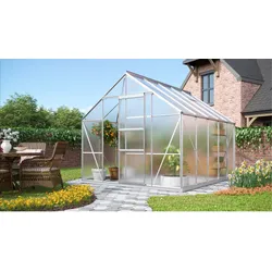 Vitavia Gewächshaus "Merkur 8300",aluminium eloxiert,8,3 m2