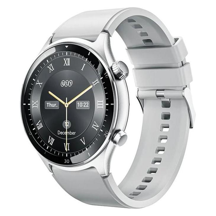 QCY S7 smartwatch (silver) (46 mm, ohne SIM) (S7 silver)