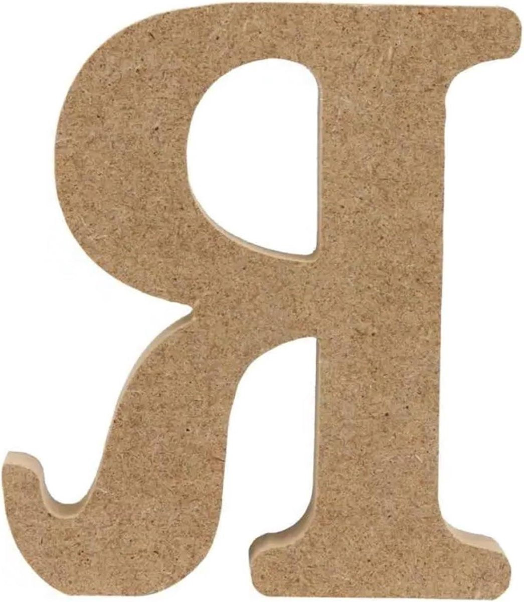 Houten Letter Decoratie Wit - Alfabet Tafeldecoratie voor Bruiloft of Verjaardag - 10 cm Hoog