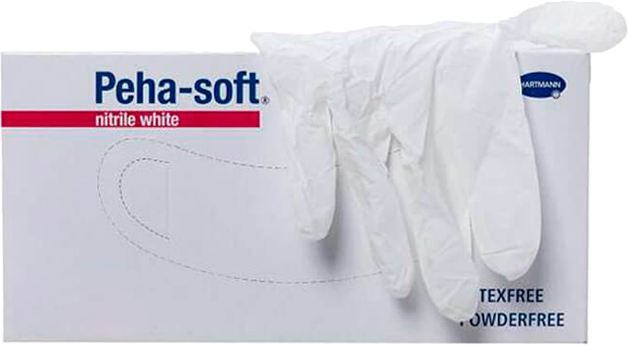 Hartmann Luvas Peha-Soft Nitrile White Tamanho S